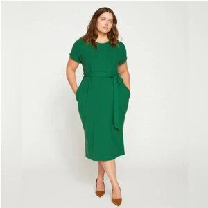 Green Jersey Dress Universal Standard